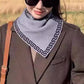 🍂Nice Gift for Her!Only need ￡6.99 this week!!!🎁Delicate Triangle Neck Scarf