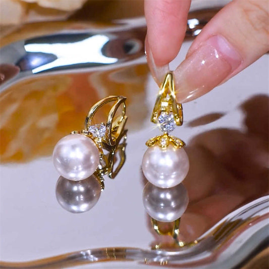 ✨BUY 1 GET 1 FREE (2 pairs)✨Sparkly Huggie Dangle Earrings for Women