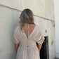🔥50% OFF💗New Slit v-neck effortless maxi long dress-3pcs