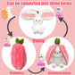 🍓 LAST DAY PROMOTION - 43%OFF🍓Strawberry Bunny Transformed into Little Rabbit🎀 Fruit Doll Plush Toy🐰