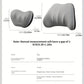 Ergonomic headrest and lumbar cushion for car seat🔥 50% DISCOUNT 🎁