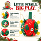 🎄 50% OFF | Christmas Interactive Dog Ball – Bell & Rechargeable Bouncing Toy🎄🐶🐱