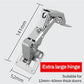 Cabinet Hinge-Easy Installation Bridge Shaped Door Hinges