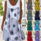 🎉Clearance Sales - 49% OFF🎁Women Summer O-Neck Sleeveless Print Dress