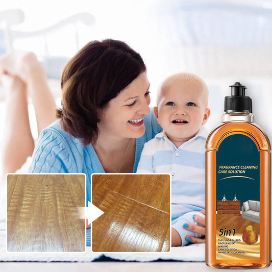 🔥Floor Cleaner, Dual-Action Stain & Odor Remover, Protects Natural Floor Finishes