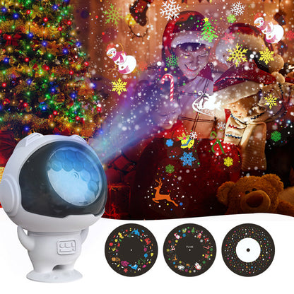 16-Pattern USB Christmas Projector Light