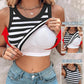💖Last Day Special Price ￡9.99!!💖Ribbed Stretchy Tank Top with Shelf Bra