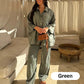 🔥Summer Sales-50% OFF🔥Women's Cotton Linen Shirt and Pants Set