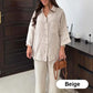 🔥Summer Sales-50% OFF🔥Women's Cotton Linen Shirt and Pants Set