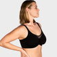 💕 Last Day Special Price £10.99! 💐Women's Elegant Sheer Full Coverage Plus Size Bra