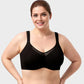 💕 Last Day Special Price £10.99! 💐Women's Elegant Sheer Full Coverage Plus Size Bra