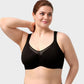 💕 Last Day Special Price £10.99! 💐Women's Elegant Sheer Full Coverage Plus Size Bra