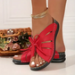 🔥Last Day 49% OFF🔥Women's Comfort Bowtie Slide Sandals