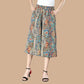 🔥BUY 2 GET 10% OFF🔥Women's High Elastic Waist Pleated Chiffon Wide Leg Culottes