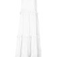Women's Summer Casual Sleeveless Strappy Backless flounces Dress