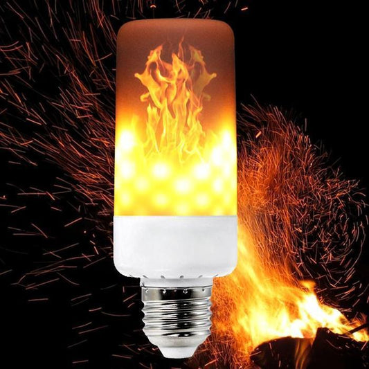 🔥LED flaming bulb with severe power sensor effect