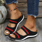 Leather Sandals Diabetic Walking Cross Sandals