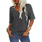 🌸Women's Solid Color V-Neck T-shirt