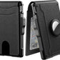 🔥Last Day 49% OFF-💼🔒Men's Simple Bifold Wallet- with Pop Up Aluminum Case Money Clip Slim Leather Slots Credit Card Holder RFID Blocking Bifold Minimalist Wallet(🎁Perfect Gift)