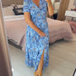 💃Hot Sale 50% OFF🔥 Floral Print V-neck Dress