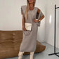 🎉Happy New Year! 50% OFF 🛍️Midi Sweater Dress & Turtleneck Ensemble