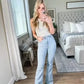 💥Hot Sale 55% OFF💥🔥Tummy Control  Ultra High Rise Stretch Flare Jean👖