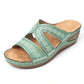 Last day 50% off | High-quality slip-on sandals with a thick platform