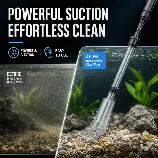 🐠LAST DAY SALE 60% OFF⚡50K+ SOLD 🐟Electric Aquarium Gravel Cleaner—battery-operated, adjustable length, and easy to use—suitable for all aquariums 🧹🐟