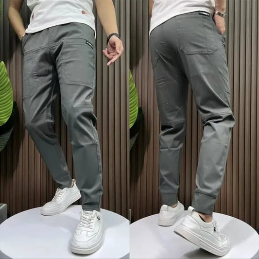 Men's High Stretch Multi-pocket Skinny Cargo Pants👖