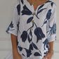 🔥Last Day Sale 50%🔥🌷Printed V-neck Tunic Top🌷