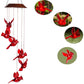 🎁2024 Hot Sale🎁Solar Cardinal Wind Chime Light