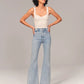 💥Hot Sale 55% OFF💥🔥Tummy Control  Ultra High Rise Stretch Flare Jean👖