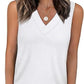 🔥Women's Sleeveless V-Neck Slimming Loose Fit Casual Tank Top T-Shirt