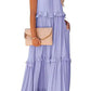 Women's Summer Casual Sleeveless Strappy Backless flounces Dress