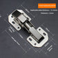 Cabinet Hinge-Easy Installation Bridge Shaped Door Hinges