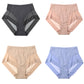 High Waist Ice Silk Seamless Shaping Briefs