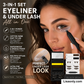 🥳2026 HOT SALE🥳💋50K+ SOLD!🔥 50% OFF!3-in-1 Kit: Eyeliner and Lower Lash Stamp
