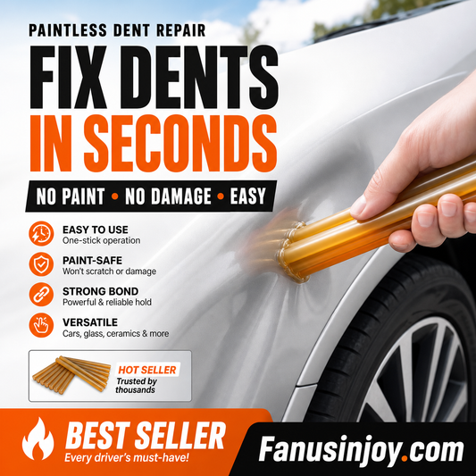 📢📢50% OFF !! ⏰Fix car dents effortlessly! 🚗Paintless Dent Repair Glue Stick for Car
