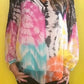 🔥SUMMER SALE 47% OFF🔥Casual V-neck Tie-dye Top