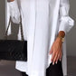 🎁Big Sale 2025🎁💥-Lapel Shirt with Slit