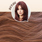 🎉Last Day Sale 50% Off🎉Wig long hair Layered Bangs Wigs