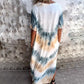 🎁NEW STYLE 49% OFF🎁Casual Loose Printed V-Neck Long Dress