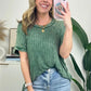 Women's Trendy Striped Round Neck Short Sleeve T-Shirt