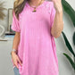 Women's Trendy Striped Round Neck Short Sleeve T-Shirt
