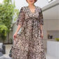 Women's Chic Flowy V-Neck Dress