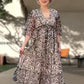 Women's Chic Flowy V-Neck Dress