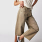 Women's Retro Mid-Rise Curved Wide-Leg Jeans