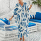 Casual Flowing V-Neck Long Swimsuit Cover Ups