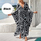 Casual Flowing V-Neck Long Swimsuit Cover Ups