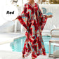 Casual Flowing V-Neck Long Swimsuit Cover Ups